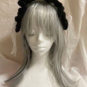 ヘッドドレスリボン