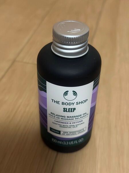 【未開封・未使用】THE BODY SHOP ウェルネス マッサージオイル LA&ベチバー 100ml