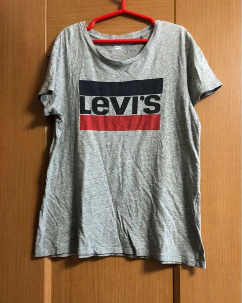 メンズM☆リーバイス☆ロゴプリントTシャツ♪クーポン消化ポイント消化 半袖Tシャツ