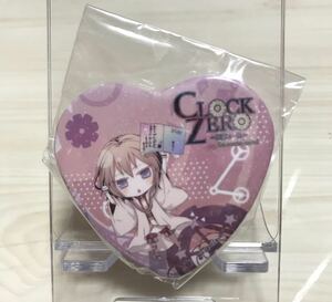 CLOCK ZERO CZ ハート缶バッジ 終夜 哲学者 ①