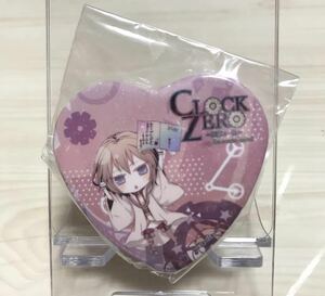 CLOCK ZERO CZ ハート缶バッジ 終夜 哲学者 ②