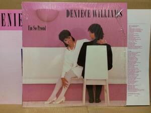 DENIECE WILLIAMS / I'M SO PROUD LP シュリンク インサート 日本盤 25AP-2656