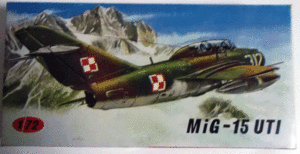 KP/1/72/MIG-15 UTIソ連空軍複座練習機/未開封未組立品