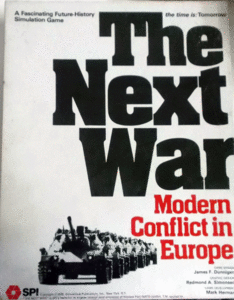 SPI/THE NEXT WAR/新品駒未切断/日本語訳無し