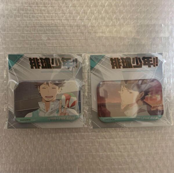 ハイキュー 中国限定 完全受注生産 場面写缶バッジ 及川徹