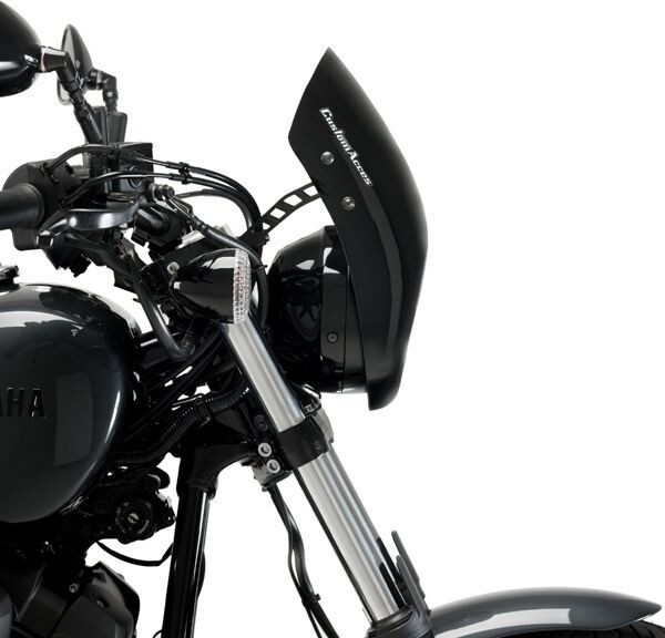 G14 21094N PUIG(プーチ)セミフェアリング ブラック YAMAHA XV950/XV950R 14-19/14-21 G14 21094N PUIG(プーチ)セミフェアリング ブラック YAMAHA XV950/XV950R 14-19/14-21