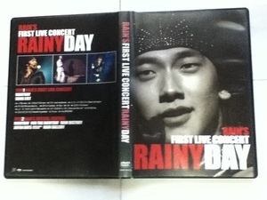 【DVD】 2枚組 RAINY RAIN'S FIRST LIVE CONCERT rainy DAY DVD2枚組