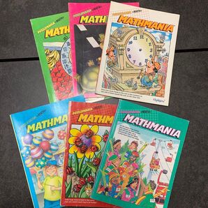 洋書 【MATHMANIA】パズル+算数 6冊セット