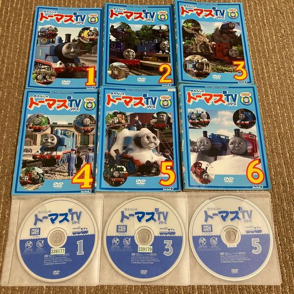 きかんしゃトーマス 新TVシリーズ シリーズ9 DVD 全6巻 全巻セット