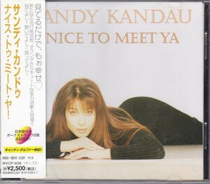 Sandy Kandau - Nice To Meet Ya /BVCP-836/帯付/国内盤CD