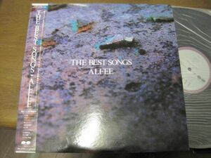 アルフィー /Alfee - The Best Songs/C28A0458/帯付/国内盤LPレコード
