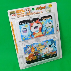 384 未使用 Nintendo 3DS LL 専用 カスタムハードカバー 妖怪ウォッチ 任天堂 ライセンス商品