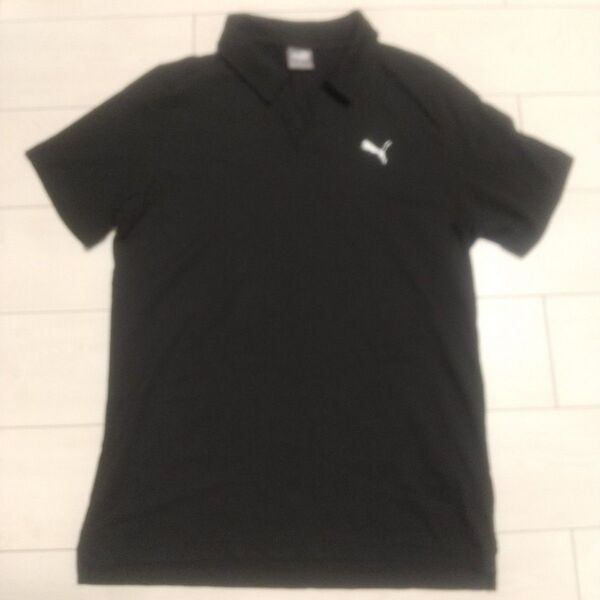 プーマ PUMA 解禁 Tシャツ 黒 ブラック半袖 シャツ スポーツ カジュアル M