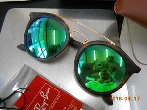 RayBan レイバン お洒落な丸眼鏡 サングラス RB4256F-6092/3R-52size　お洒落