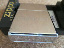 ZIPPO 『DENON DCT-A1 デノン 音響機器』1998年2月製造 日本電氣音響 デンオン コロムビア オイルライター ジッポー 廃版激レア 未使用品_画像2