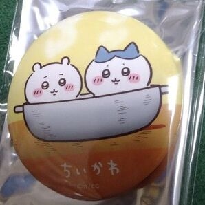 ちいかわ ちいかわお台場商店 アニメ「ちいかわ」 トレーディング缶バッジ ちいかわ&ハチワレ