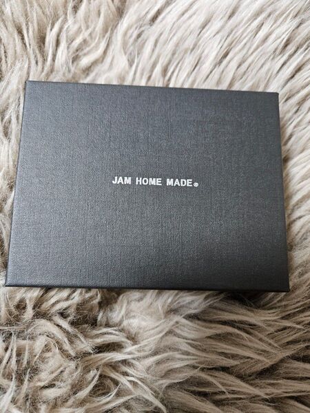 JAM HOME MADE ( ジャムホームメイド) パンチングレザー2折財布 未使用