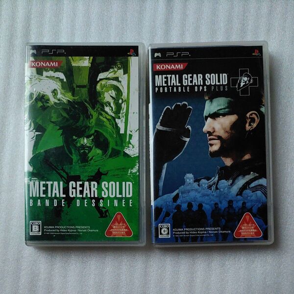 【PSP】 METAL GEAR SOLID BANDE DESSINEE メタル ギア ソリッド ポータブル オプス +