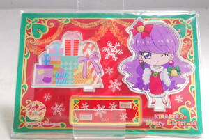 ◆希少未開封品◆ゆかりアクリルスタンド キラキラ☆メリークリスマス プリティストア プリキュアアラモード キュアマカロン 3144