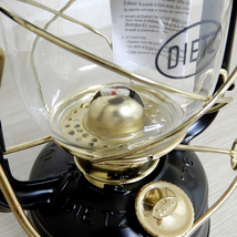 替芯付【送料無料】新品 Dietz #76 Original Oil Lantern - Black Brass Trim 日本未発売 ◇デイツ 黒金 ブラック ハリケーンランタン 真鍮_画像6