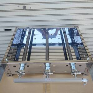 さびに強い ステンレス製 売れてます 送料無料 実績500台超え 新品 鉄板焼 お好み焼き 調理焼き物器 3本バーナー ハンバーガー バンズ