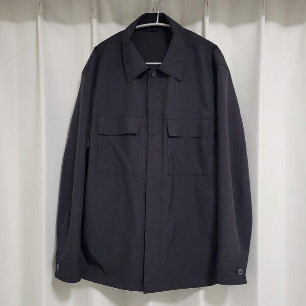 ジーユー ドライイージーケアCPOシャツ