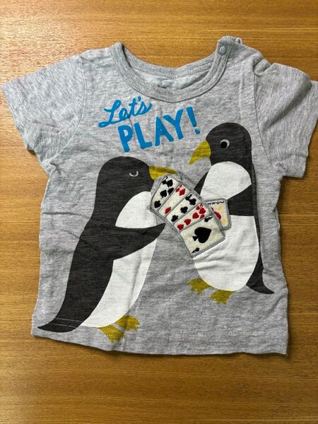 Tシャツ bits 半袖 ペンギン トランプ