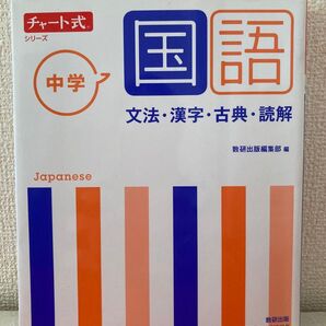 チャート式 中学 国語 数研出版