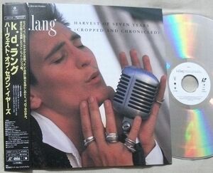 LD k.d.ラング ハーヴェスト・オブ・セヴン・イヤーズ k.d. lang K.d. Lang Harvest Of Seven Years レーザー・ディスク 帯