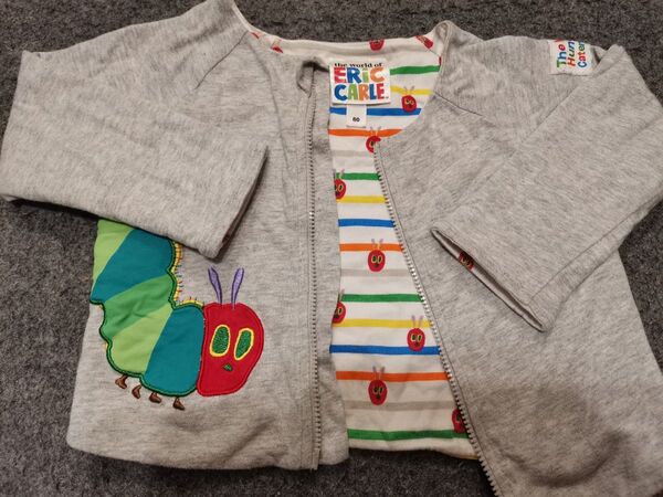 はらぺこあおむし ERIC CARLE 80 アウター パーカー