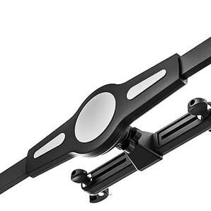 【美品】ヘッドレストiPadホルダー 9.5インチ-14.5インチタブレット用 車用 ブラック