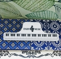 即決！ ENJOY MUSIC ピアノ オルガン エレクトーン ト音記号 鍵盤 大きな クリップ 筆箱 ペンケース 非売品 ノベルティ 昭和レトロ_画像3