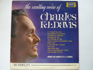 ◎★VOCAL■チャールズ・K・L・デイヴィス / CHARLES K.L. DAVIS■THE EXCITING VOICE OF CHARLES K.L. DAVIS