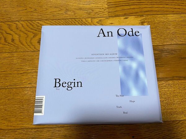 SEVENTEEN セブチ an ode begin ver