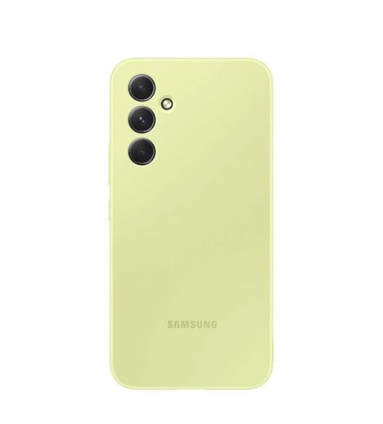 【純正品】Galaxy A54 5G ◆ Silicone Cover シリコンカバー ライム Samsung ロゴ オフィシャル【並行輸入品】SC-53D SCG21