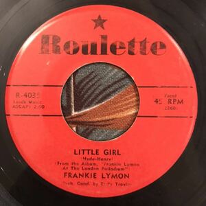FRANKIE LYMON US Original 7inch LITTLE GIRL Doo Wop ロカビリー