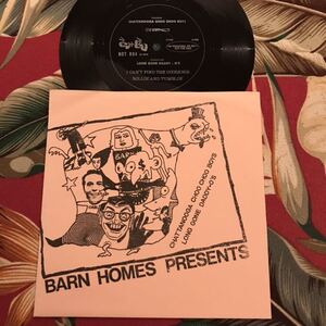 CHATTANOOGA CHOO CHOO BOYS / LONG GONE DADDY-O’S ソノシート 7inch BARN HOMES PRESENTS ロカビリー