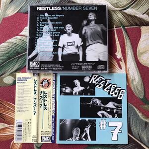 RESTLESS 帯付CD #7 ロカビリー サイコビリー レストレス