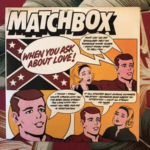 MATCHBOX UK Press 7inch WHEN YOU ASK ABOUT US! Teddyboy TEDS ネオロカビリー