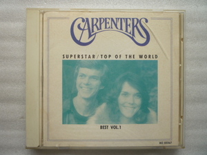 カーペンターズ　BEST　VOL.1　CARPENTERS　CD　歌詞カード