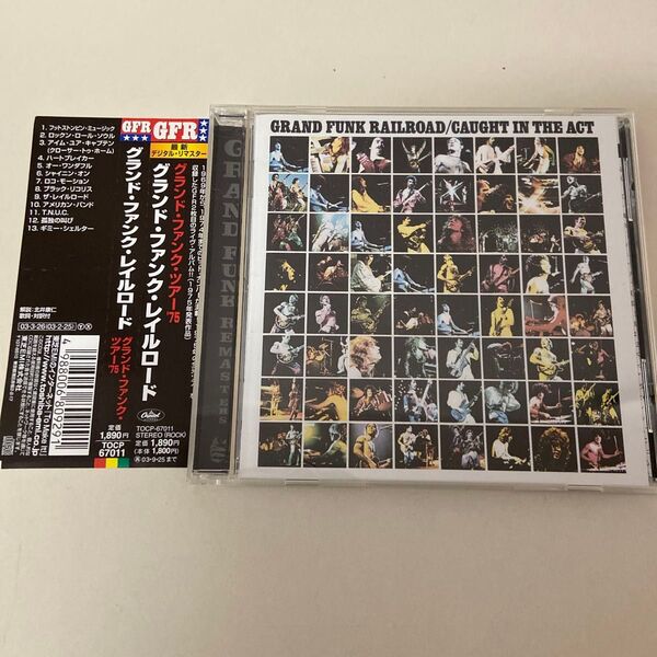 国内盤 GRAND FUNK RAILROAD グランドファンクツアー75 グランド・ファンク・レイルロード
