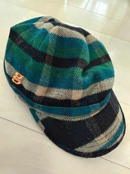 【kuchi-koo クチクー】帽子 キャップ CAP 52cm チェック柄