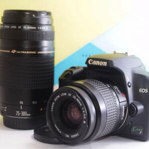 Canon EOS Kiss F☆スマホ転送OK☆入門用一眼レフ☆