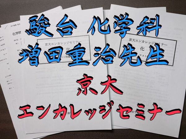 駿台 増田重治 京田対策セミナー プリント 河合塾 鉄緑会 代ゼミ 東進 医学部 共通テスト 東大 Z会 SEG
