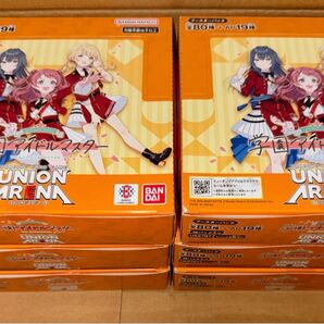 UNION ARENA ユニオンアリーナ 学園アイドルマスター ブースターパック 6BOX 未開封 テープ付 初版