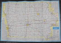 ●即決●アメリカ [SUNOCO] ロードマップ 1974年版 アイオワ州【RM-037】★ビンテージ 道路地図 (RM)＝全国送料185円で何冊でも同梱可_画像3