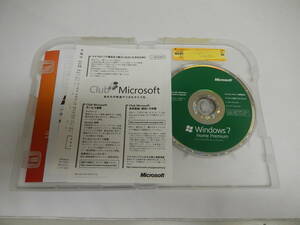 Microsoft Windows 7 Home Premium 製品版 Service Pack 1 SP1　32ビット　64ビット　B-117