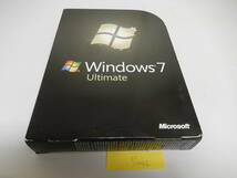 Microsoft Windows 7 Ultimate SP1　32・64ビット　英語版　B-120_画像1