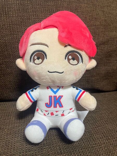 K-POP JK おすわり ぬいぐるみ BTS ジョングクスポーツユニフォーム