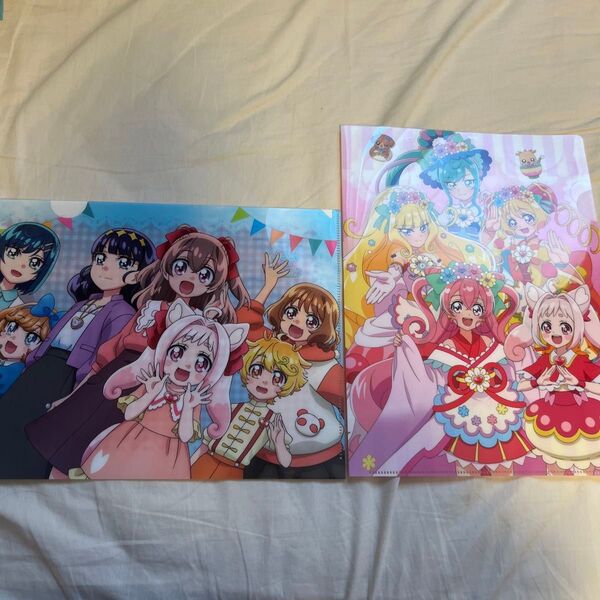 デリシャスパーティープリキュア クリアファイル 映画 付録